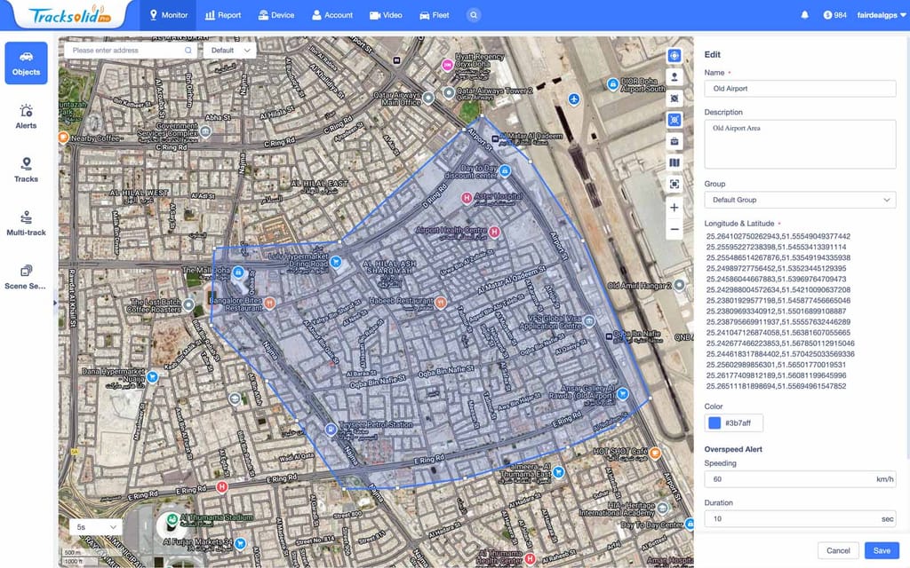 Geofencing